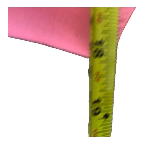 Rare Priscilla of Boston sz 14 Salmon Pink Cocktail Party Ruffle Dress Cotton - Picture 10 of 14